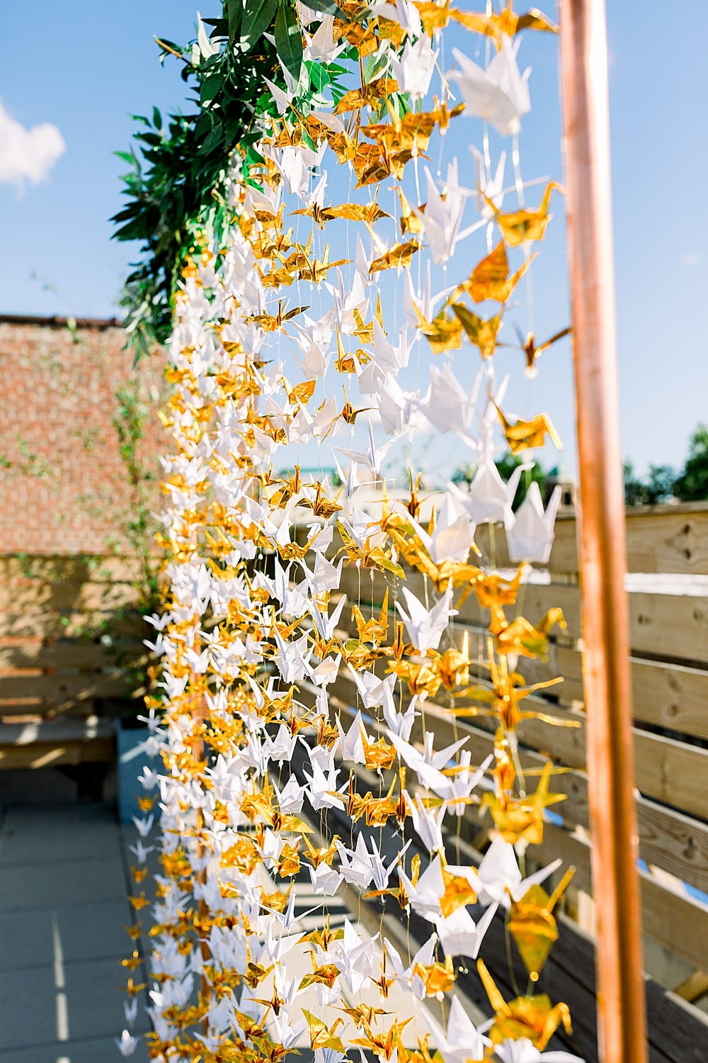 origami butterfly wall